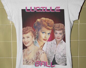 Lucille Ball, I Love Lucy Camiseta gráfica Camiseta vintage unisex