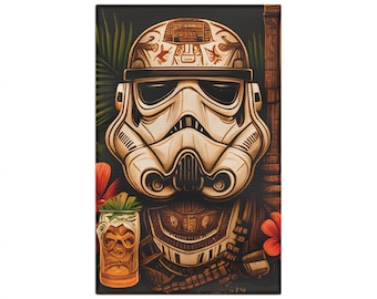 Stormtrooper, Tiki Bar Towel, Star Wars, Disney Towel,