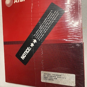 Vintage AT&T PC 6300 PC Interface Software Package Sealed - Communications Series 1980s At and T Personal Computer Documentation