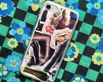 Collage iPhone Case DIY y2k Arms and Hands Design