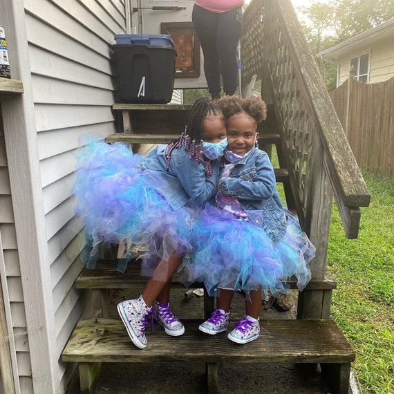 IdeasUnlimitedDesign Birthday Outfit shirt Tutu Converse