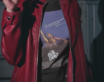Camiseta unisex de The Evil Dead (1981), estilo vintage de terror