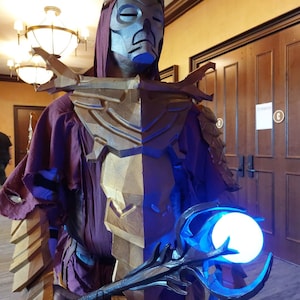 Light up Staff of Magnus from Skyrim