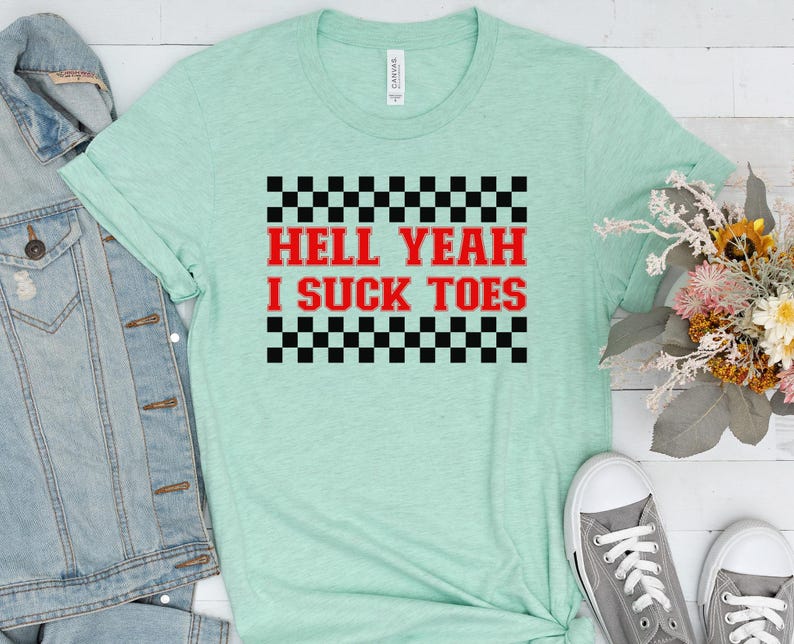 Camiseta "Demonios, sí, soy un asco", camiseta "Desquiciado", camiseta ofensiva, camiseta inapropiada, camisetas de grupo, camiseta divertida de aeropuerto, camiseta de vacaciones, camiseta de intercambio de camisetas Heather Prism Mint