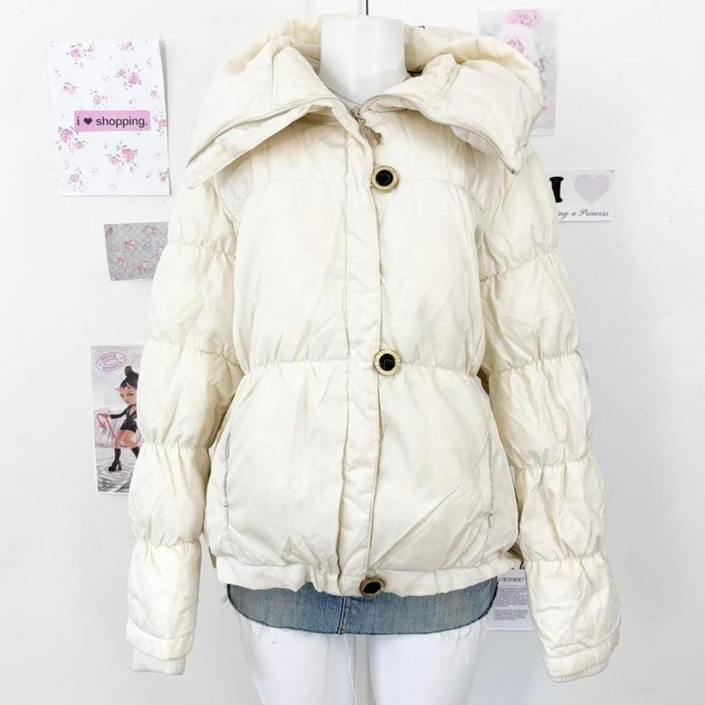 Manteau Baby Phat Neuf Avec étiquettes - Taille S (Juniors) Couleur Verte | Veste Polyester