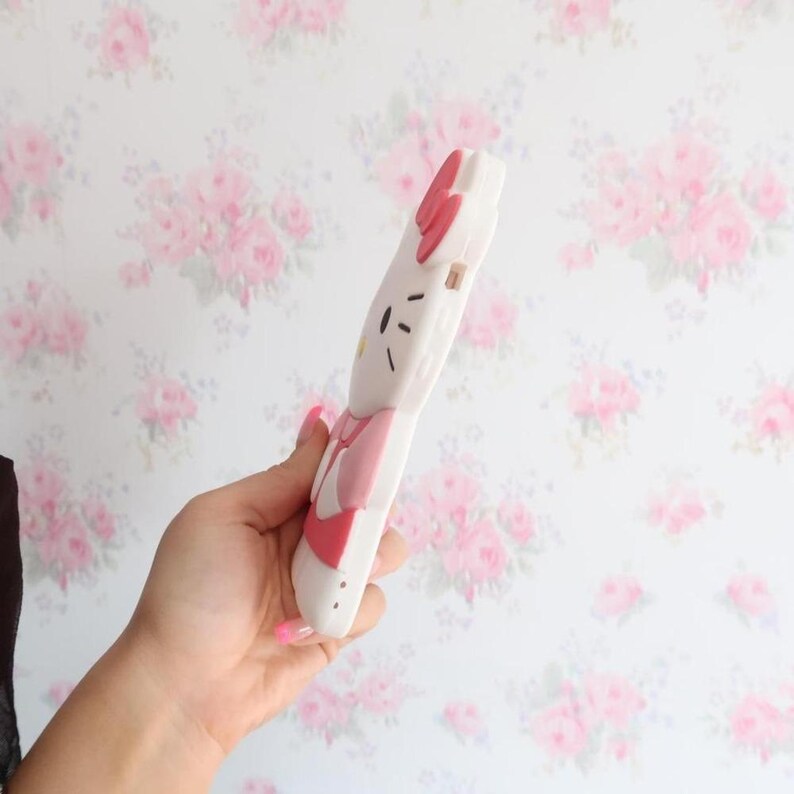 Y2K Hello Kitty Pink 3D Phone Case iPhone 15 — Coquette / Kawaii Scene Accessory image 4