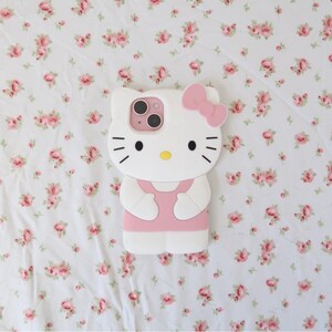 Y2K Hello Kitty Pink 3D Phone Case iPhone 15 image 2