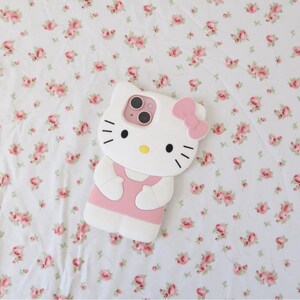 Y2K Hello Kitty Pink 3D Phone Case iPhone 15 image 4