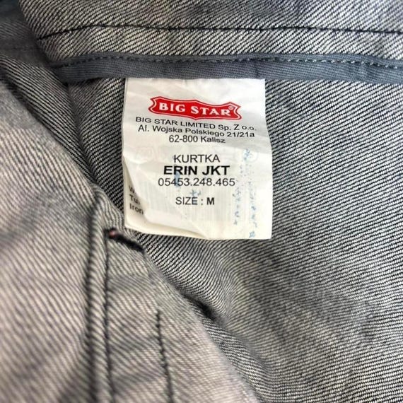 mono denim fitted jacket - image 4