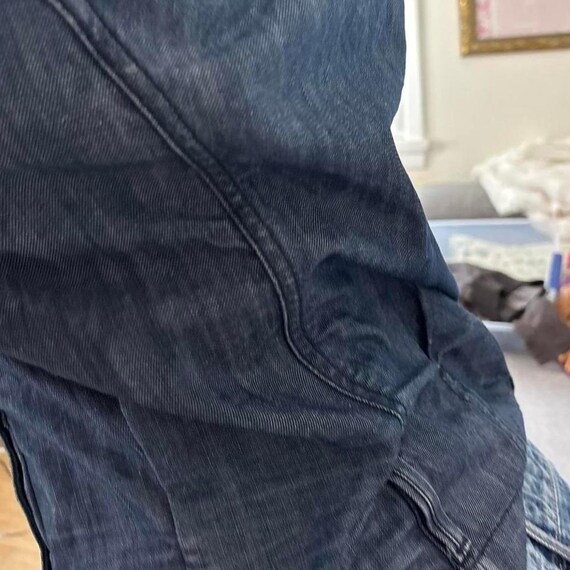 mono denim fitted jacket - image 7