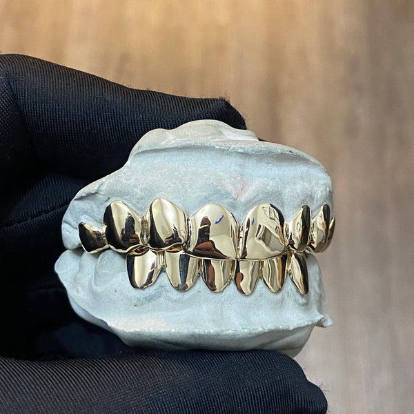 Solid Gold grillz