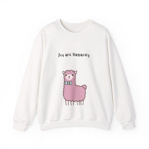 You are llamazing Unisex Heavy Blend Crewneck Sweatshirt