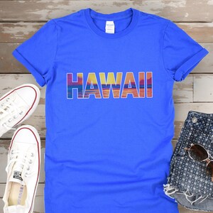 Hawaii T-shirt Hawaiian Beach Shirt Hawaii Vacation T-shirt Hawaii Travel Gift Pacific Beach Shirt Tropical Sunset Hawaii T-shirt Tropical