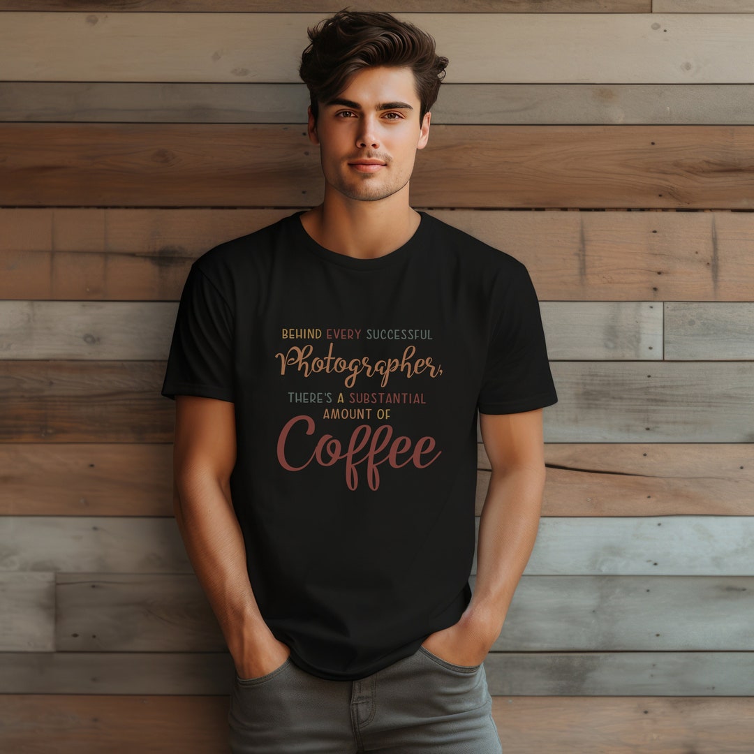 Funny Journalist T-Shirt Gift for Coffee Lovers