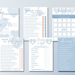 Baby Boy Shower Games, Baby Shower Games Boy Printable, Baby Shower Games, Boy Baby Shower Games