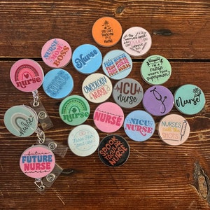Nurse Badge Reels