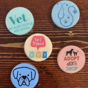 Bobine di badge veterinario