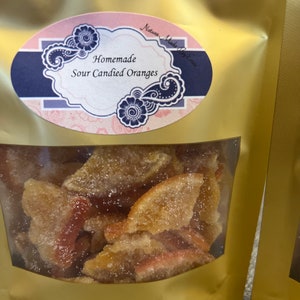 Sour Candied Orange Slices