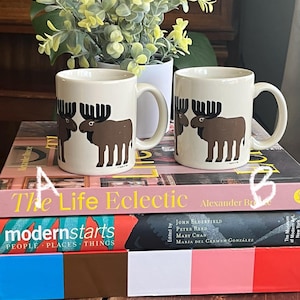 Vintage Taylor & Ng Moose Mug, Choice, 2 available