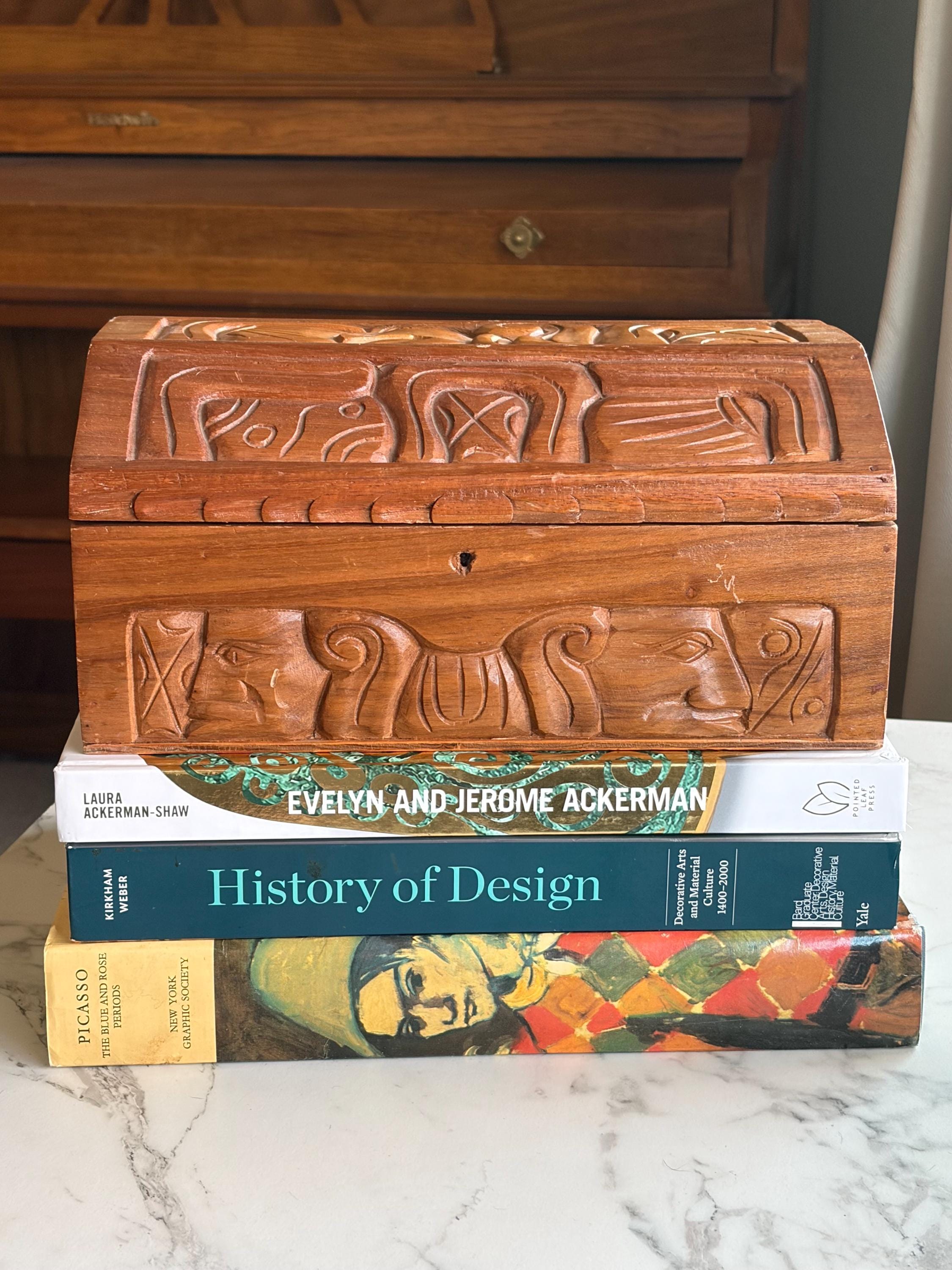 Handcarved Mahogany Box Made in Honduras - Etsy