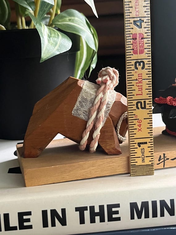 木彫りの闘牛の雄牛一対、日本の一刀彫 - Etsy 日本
