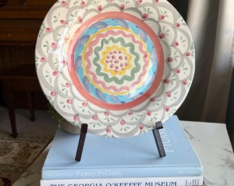 MacKenzie-Childs Stoke Gabriel 12 inch Dinner Plate