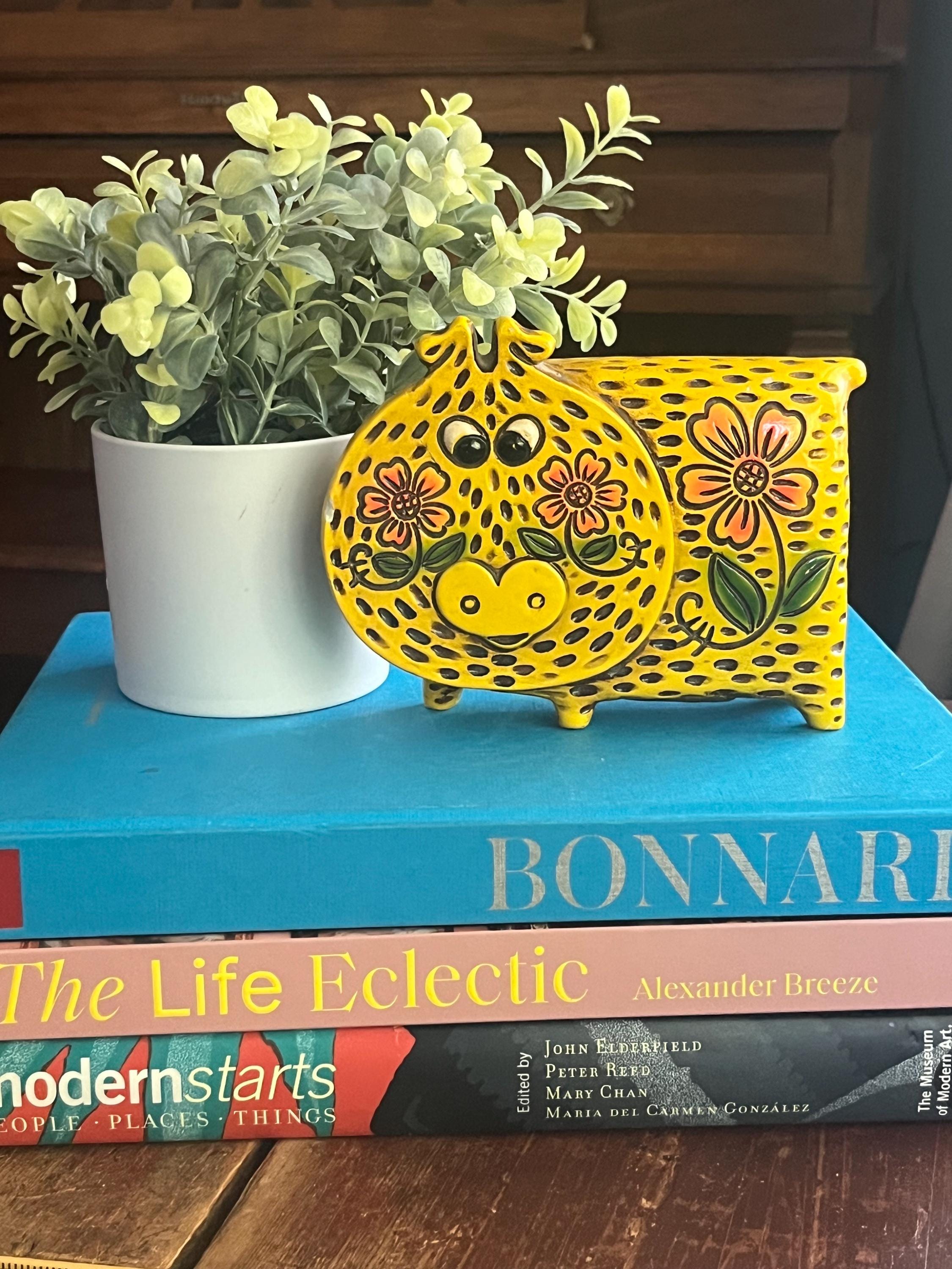 Chalkware Piggy Bank - Etsy