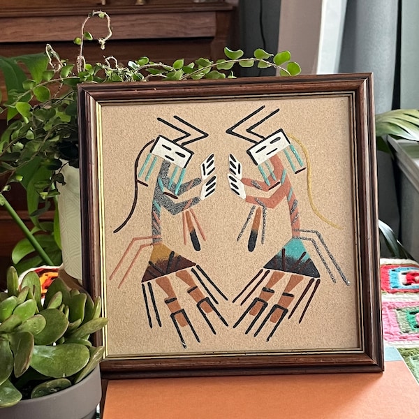 Navajo Sand Painting Etsy