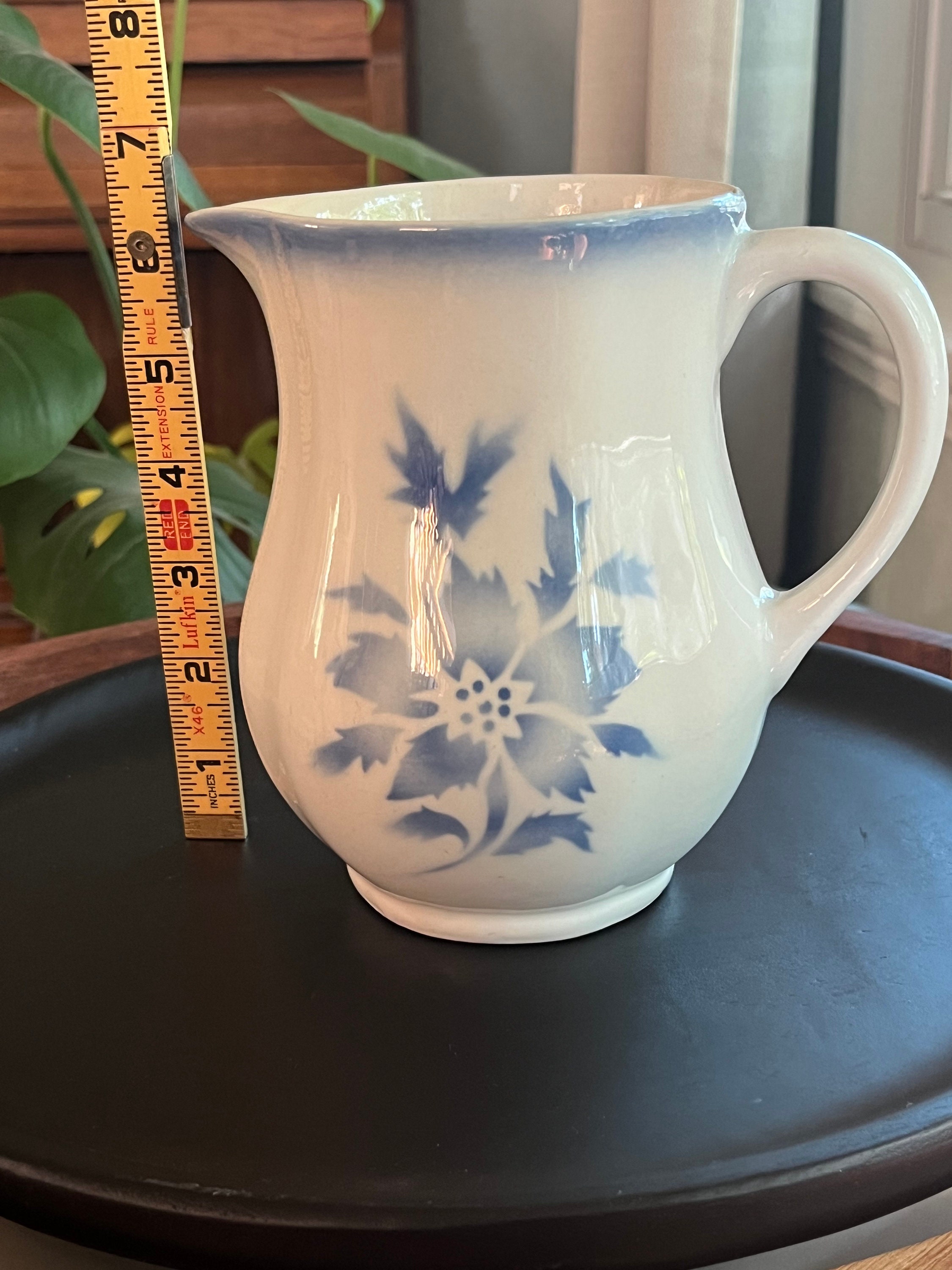 ARABIA Finland 鉢 ボウル Arabia Finland Pitcher, Blue and White Aster Pattern - Etsy