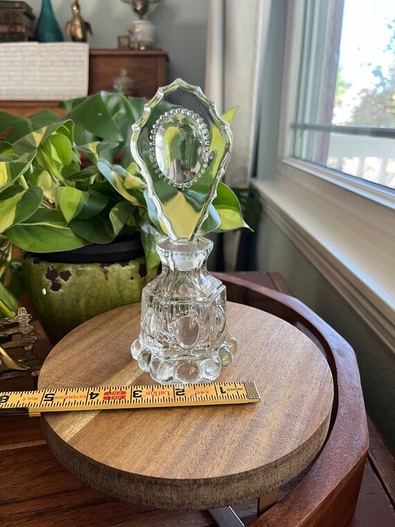 LE Smith Beaded Medallion Pattern Pressed Glass P… - image 8