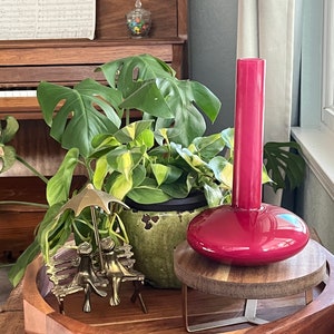 Post Modern Cased Glass Vase by Larry Laslo for Mikasa