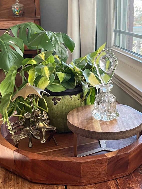 LE Smith Beaded Medallion Pattern Pressed Glass P… - image 1