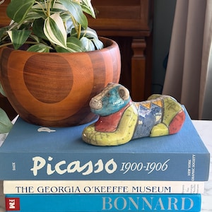 The Fenix Pottery Raku Fired Lioness, made in South Africa