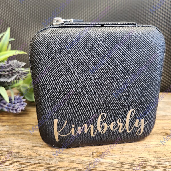 Travel Jewelry Case Etsy