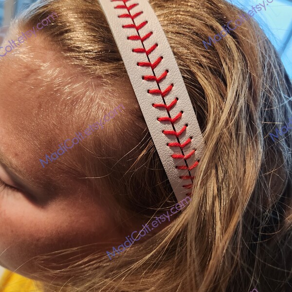 Baseball Headband Etsy