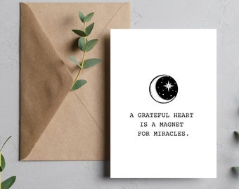 A Grateful Heart - Greeting Cards (5 Pack)