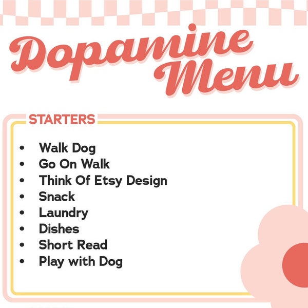 Dopamine Menu Template Etsy Dopamine Menu Template Etsy