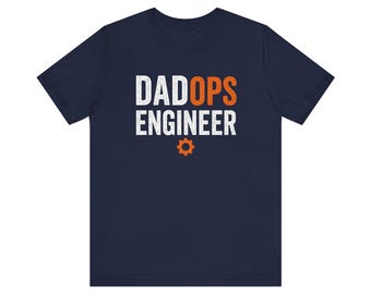 Camiseta DadOps Engineer | Camiseta DevOps para Pais, Presente Divertido para o Dia dos Pais