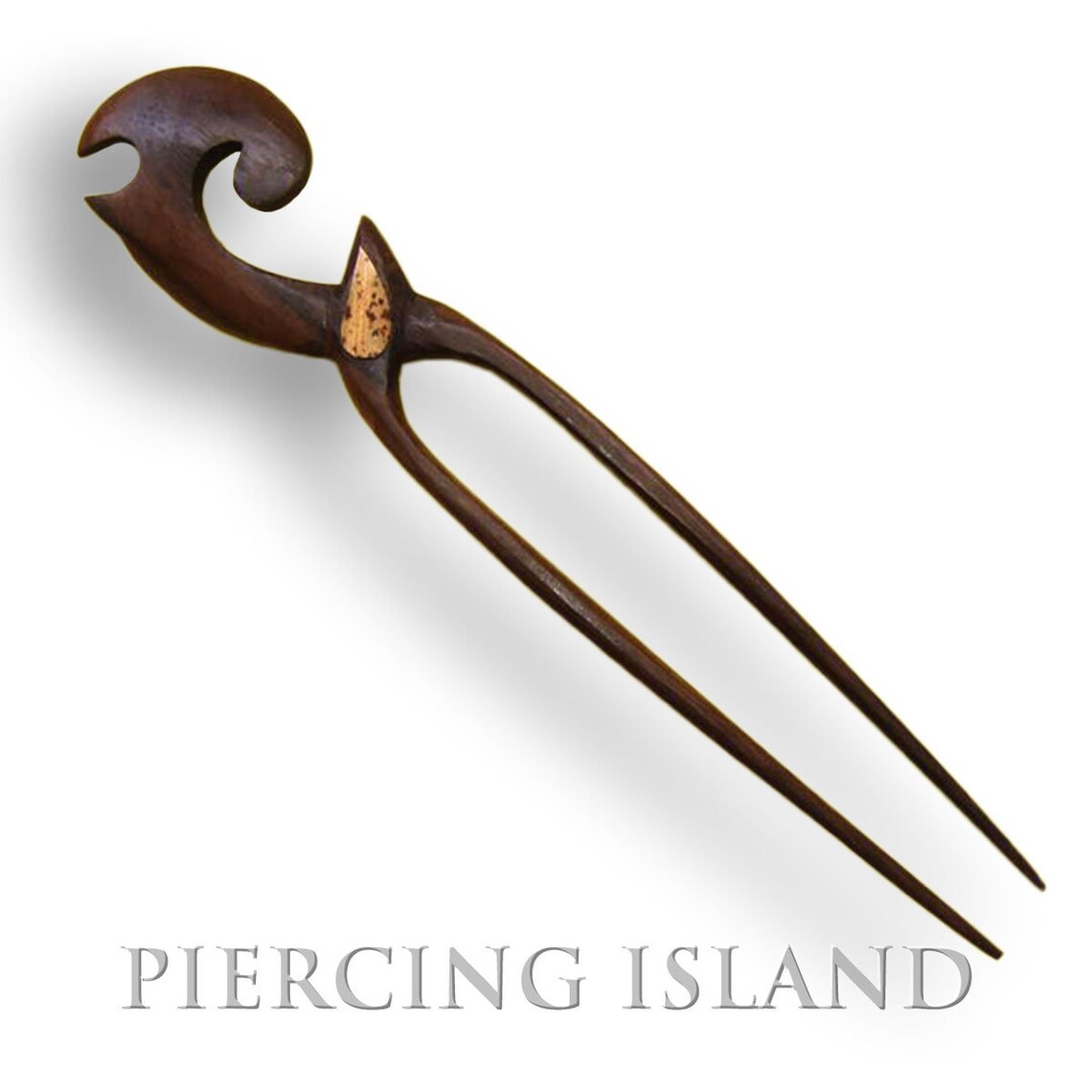 Maori Razor Design Hair One/two Pronged Hair Pin, Hand Painted Designs, Maori, Aboriginal ...