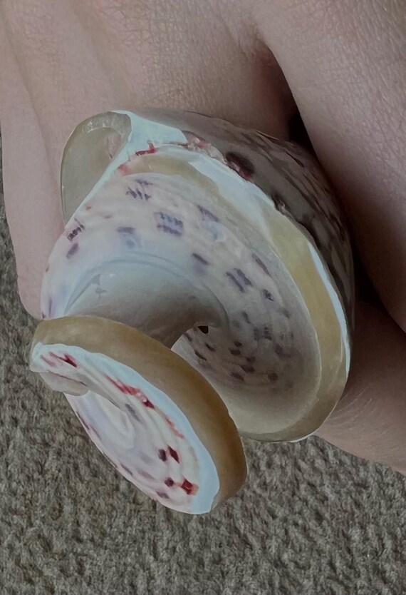 ARJ-56 shell ring, whole shell ring, hand made, p… - image 7