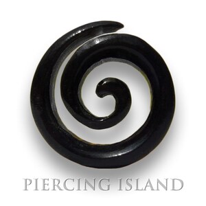 196 Buffalo Horn tunnels Ear Gauges Pair Carved Earrings Piercings Handmade Organic  plugs spirals