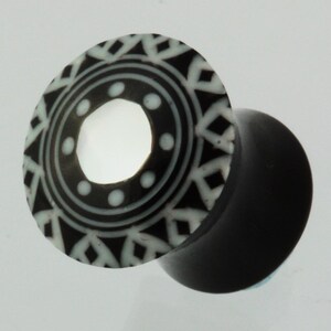 315 Buffalo Horn plugs star Gauges Pair Carved Earrings Piercings Handmade Organic tunnels spirals