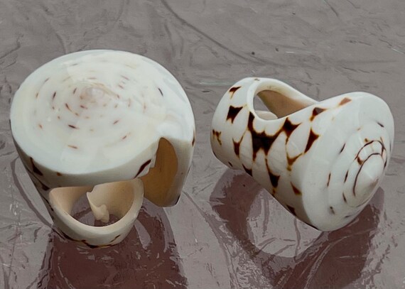 ARJ-30 shell ring, whole shell ring, hand made, p… - image 2