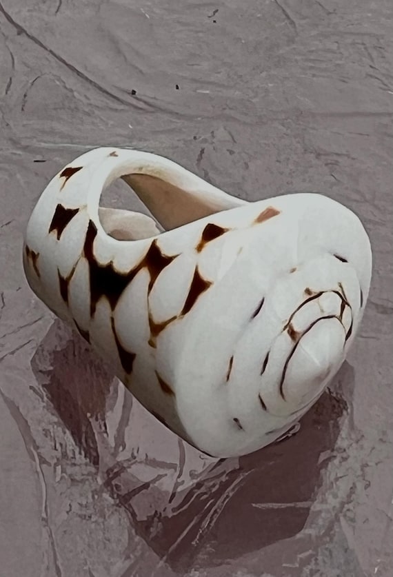 ARJ-30 shell ring, whole shell ring, hand made, p… - image 6