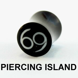 058H Buffalo Horn plugs star Gauges Pair Carved Earrings Piercings Handmade Organic tunnels spirals