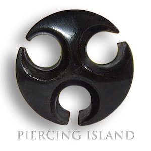 201 Buffalo Horn tunnels Ear Gauges Pair Carved Earrings Piercings Handmade Organic  plugs spirals
