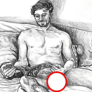 Comics in Bed - Gay Art