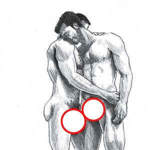 Lovers - Gay Art
