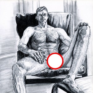 Ryan St. Michael Portrait III - Gay Art