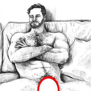 Naked Afternoon II - Gay Art